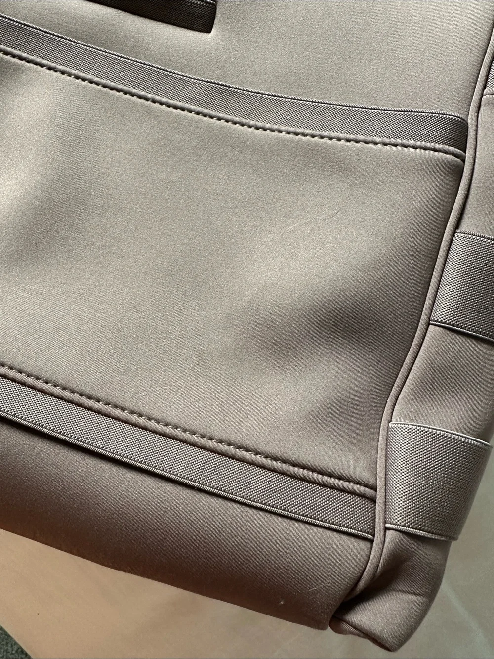 Dagne Dover Wade Neoprene Tote — Dune